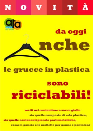 Grucce In Plastica Da Oggi Le Riciclo Ata Rifiuti Provincia Di Ancona